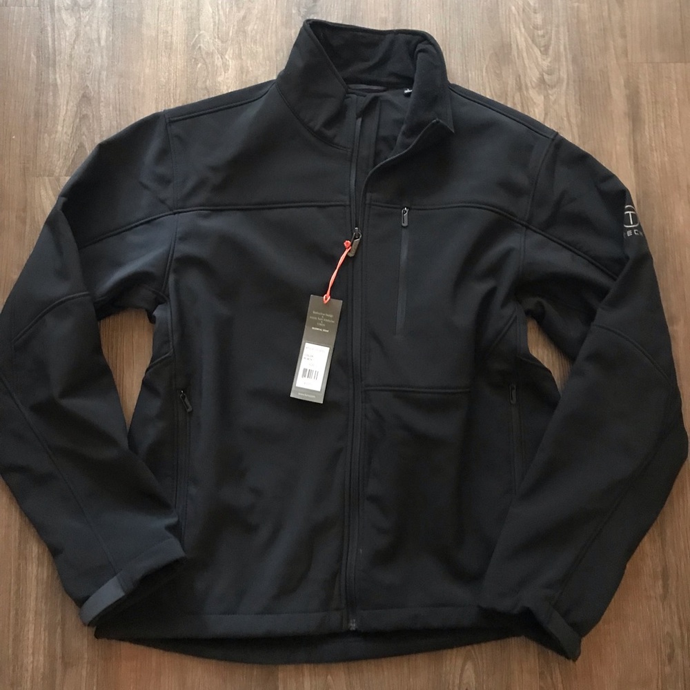 Tumi T-Tech Black Jacket Sz L NEW